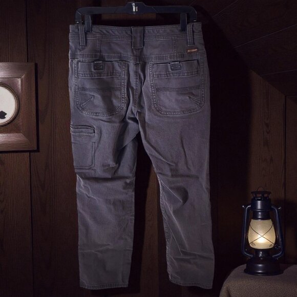 Legendary Outfitters Men's Utility Pants 32x30 Gray Stretch Canvas Workwear - Picture 3 of 11